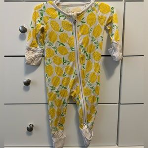 Little Sleepies lemon zippy, newborn